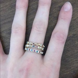 Kendra Scott ring stack